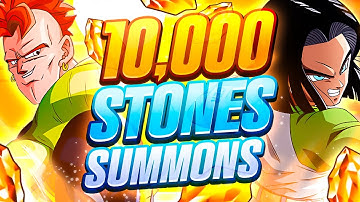 🔴 10,000+ STONES READY!! Android 16 Holiday Dokkanfest Summons LIVE | Dragon Ball Z Dokkan Battle