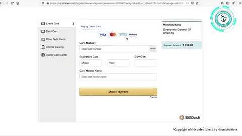 PROCEDURE TO APPLY FOR INDIAN CDC WITH DG SHIPPING