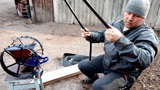 Сеялка ручная однорядная. Сборка.