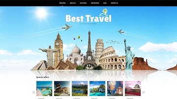 Travelling Joomla Template - 46634