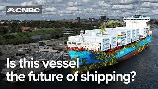 Is this vessel the future of shipping? Shipping giant Maersk is banking on it
