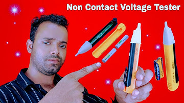 Non Contact Voltage Tester How To Use Non Contact Electric Voltage Power Detector Electrical Testing