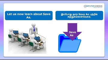 Class 7 Open Office Writer 1 - Learn computers - Computer Education Online & Free (In Tamil)