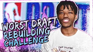 The ULTIMATE Worst Draft Rebuilding Challenge in NBA 2K20