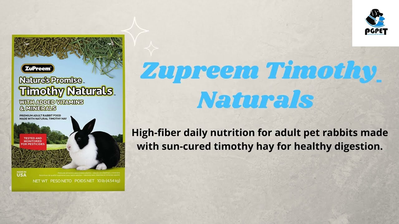 zupreem rabbit pellets