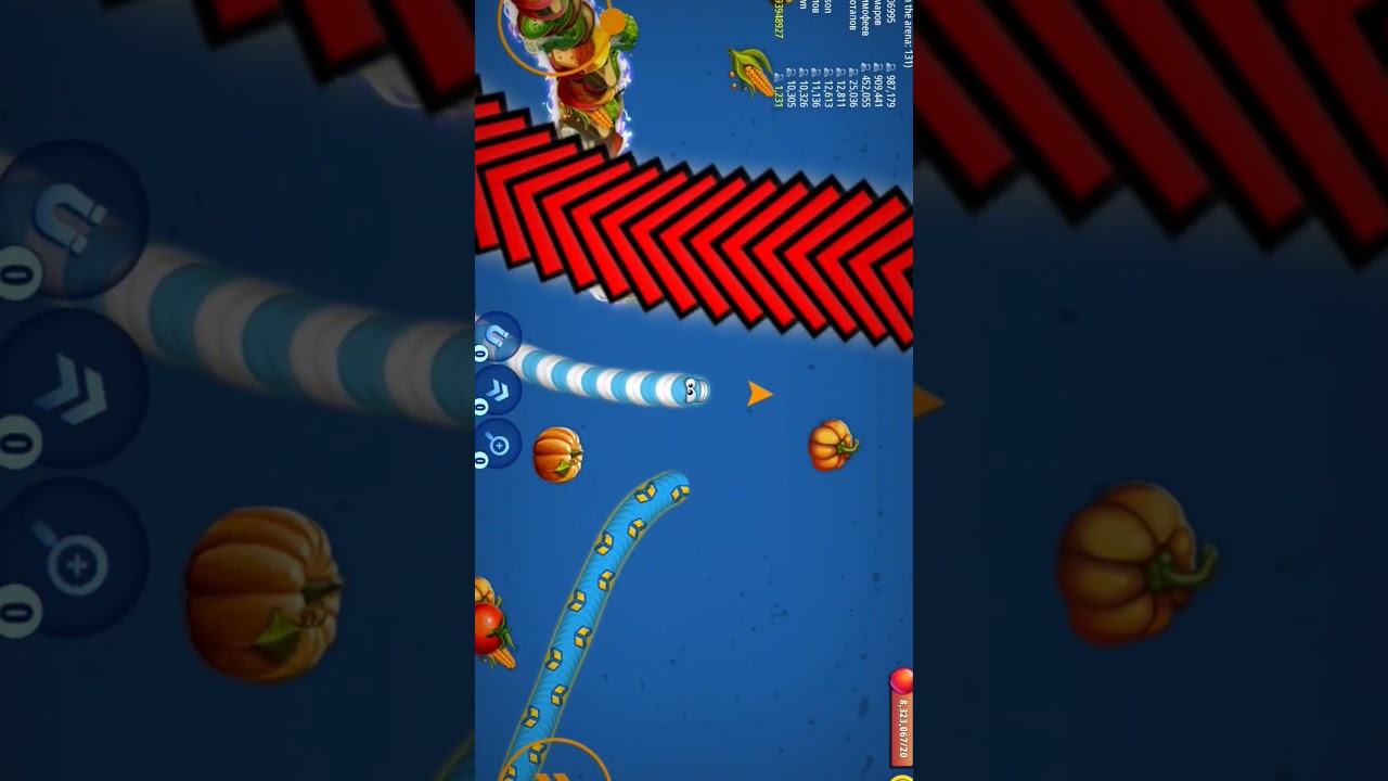 Wormszone Legends: Real-Time Gameplay 