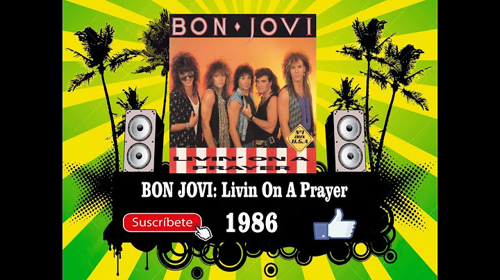 Livin’ on a Prayer Radio Edit version - Radio Edit performance video thumbnail