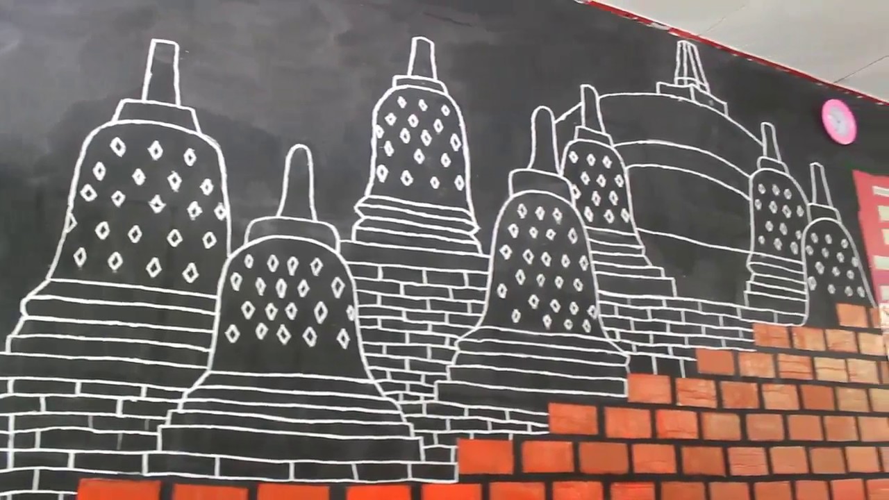 KELAS CANTIK PENUH MURAL  ADA DI BONE YouTube