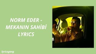 Norm Ender - Mekanın Sahibi (Lyrics) Resimi
