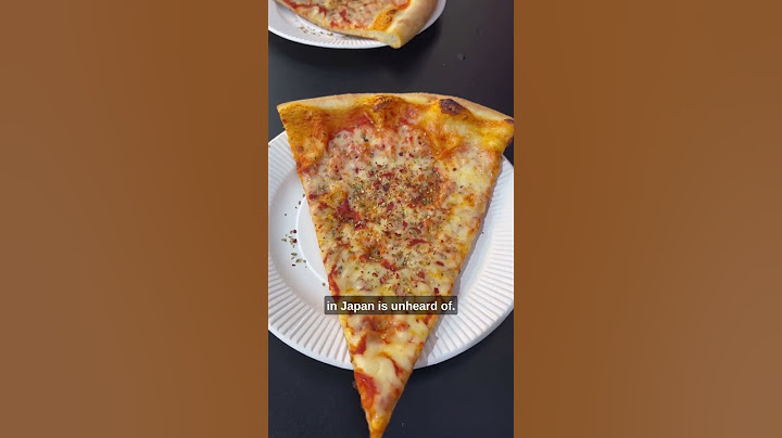 Japan's Authentic New York Pizza 🇯🇵🍕 #shorts