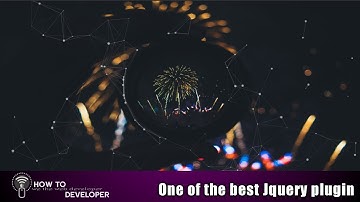 The Best jQuery Plugins For Programmer Part# 10 :  How to use Particles.js  in Hindi / Urdu