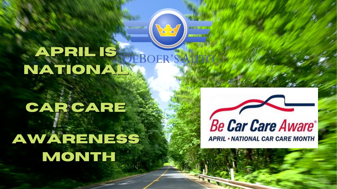 NATIONAL CAR CARE MONTH