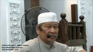 Ustaz Ismail Kamus 'Tafsir Al-Fatihah'