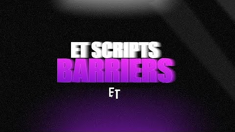 ET Scripts NoPixel 3.5 Inspired Barriers