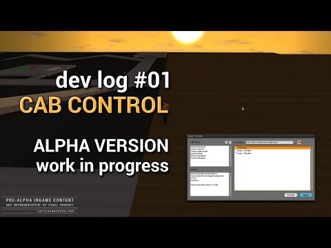 dev log #01: Cab Control in two minutes - Cattle and Crops