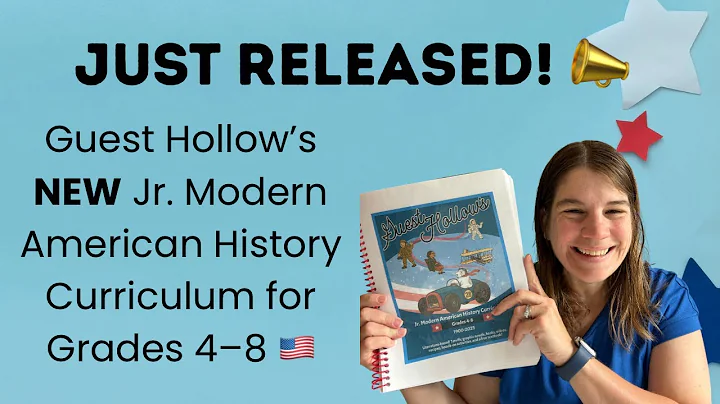 Check out the NEW Guest Hollow Jr. Modern American History Curriculum