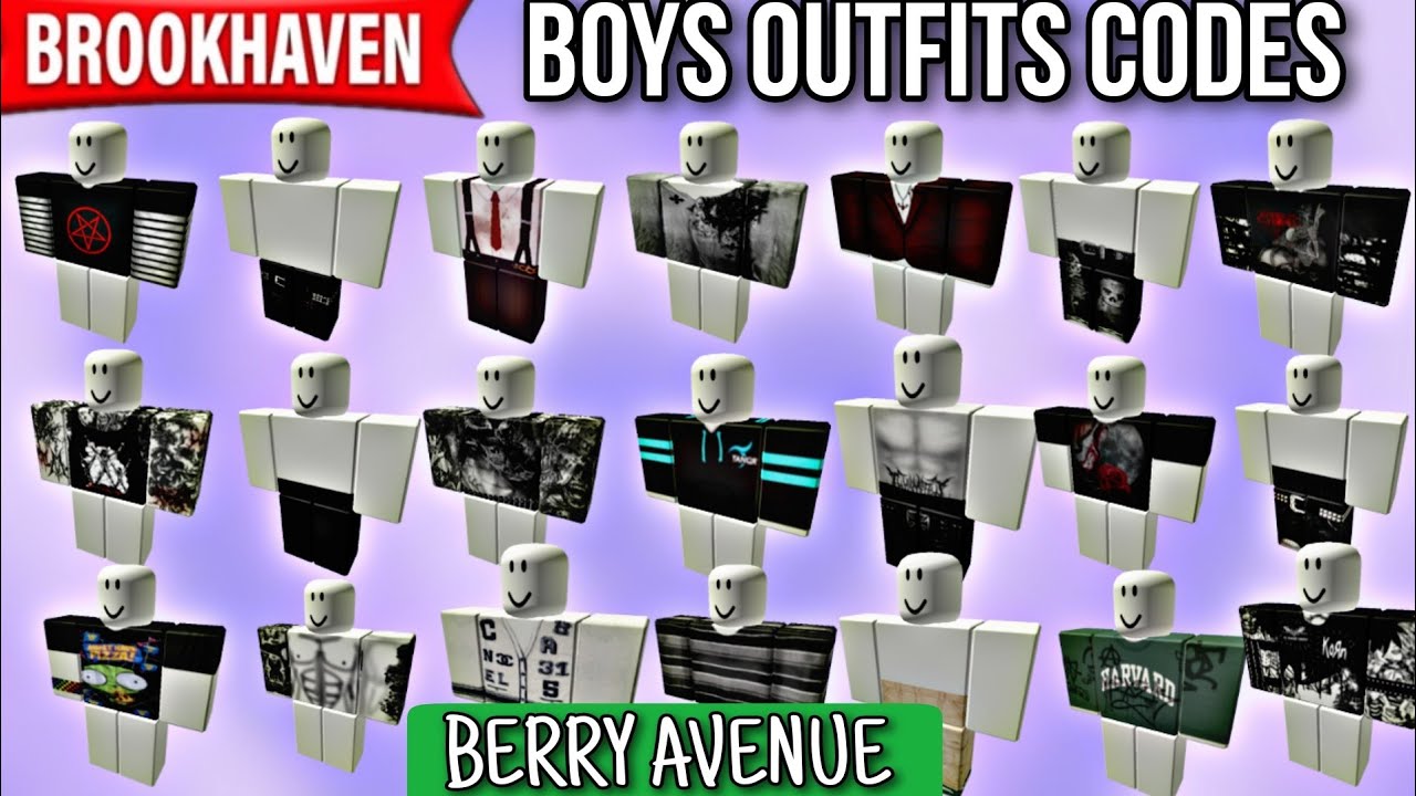 Boys Muscle Outfit Codes For Roblox Brookhaven Rp (2023) l Brookhaven RP  Muscle Outfit Codes 