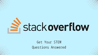 StackOverflow (STEM Q and A Hub) screenshot 1