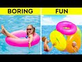 FUN Beach & Pool Hacks You'll Enjoy So Much 🏖 || Life-Hacks, Parenting Hacks, Summer Vacation