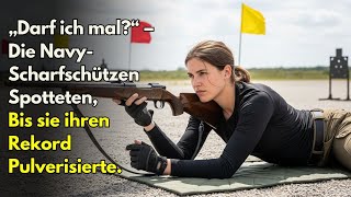 "May I have a go?" – The Navy snipers mocked until she shattered her record.