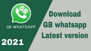 Download GBWhatsapp APK latest version 2021 | download latest version of gb whatsapp screenshot 4