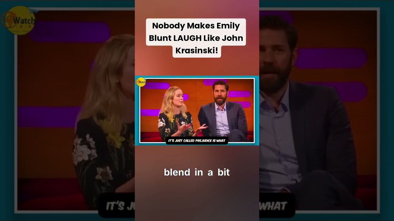 Emily's Fashion Tip  How John Krasinski Became a Londoner #funny #comedy #interview