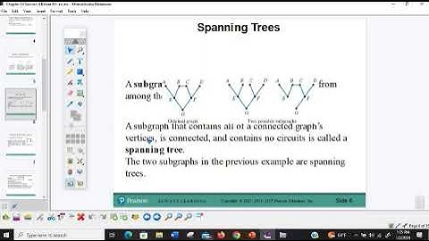 Graph Theory - Identifying Trees and Finding a Spanning Tree