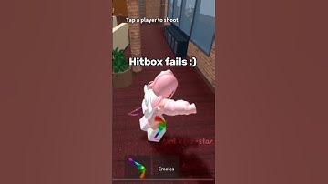 Hitbox fails #mm2 #roblox #fyp #hitbox