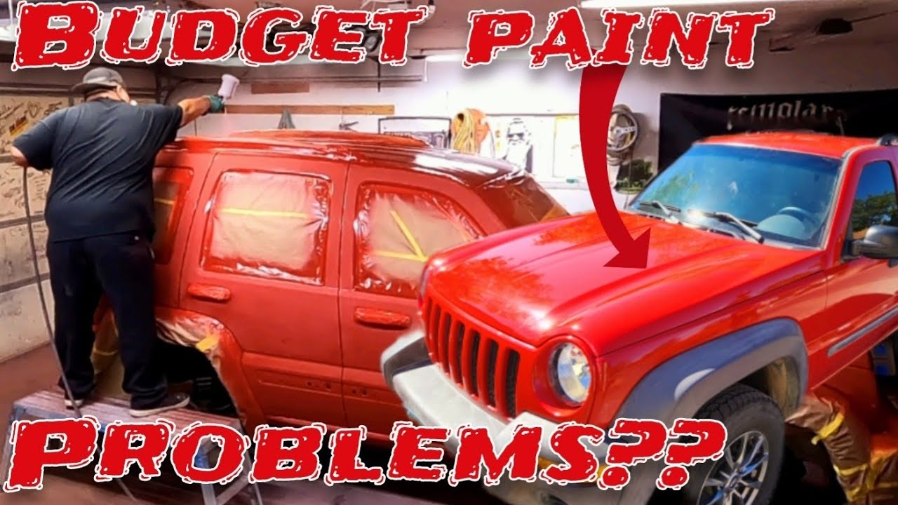 Budget Paint From Tractor Supply Jeep Liberty 