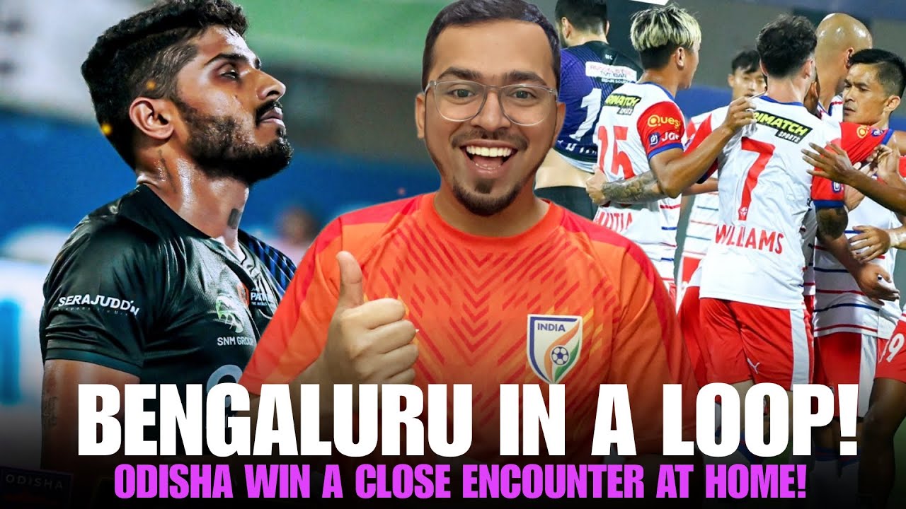 Indian Football Live ISL Odisha fc vs Bengaluru fc Post Match Live
