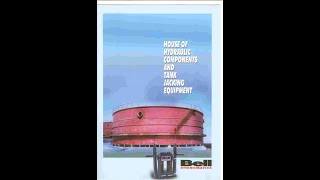 Hydraulic Storage Tank Lifting Jacking System.
