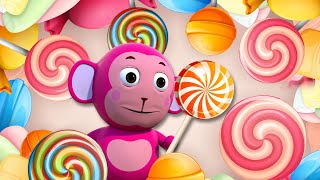 lollipops cake pops candy song all babies channel 3d kids songs on hooplakidz