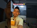 loloh kenari pagi di sangkar ternak