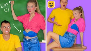 5 Clothing Hacks Everyone NEEDS To Try! Back to School Fashion Hacks & DIY Outfit Ideas by Mr Degree