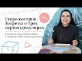 Ключевые темы стереометрии. Теорема о трех перпендикулярах.