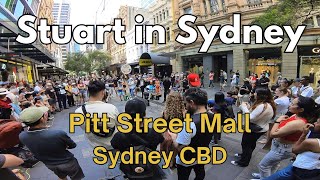 PITT STREET MALL | People watching - Sydeny CBD 4K