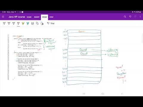 '==' vs 'equals' for Java Strings: Compile-time vs Runtime String Objects - Output Explanation