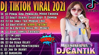 Dj Tiktok Terbaru 2021 - Dj Panik Gak Paniklah Masa Enggak Full Album Remix Full Bass Terbaik 2021