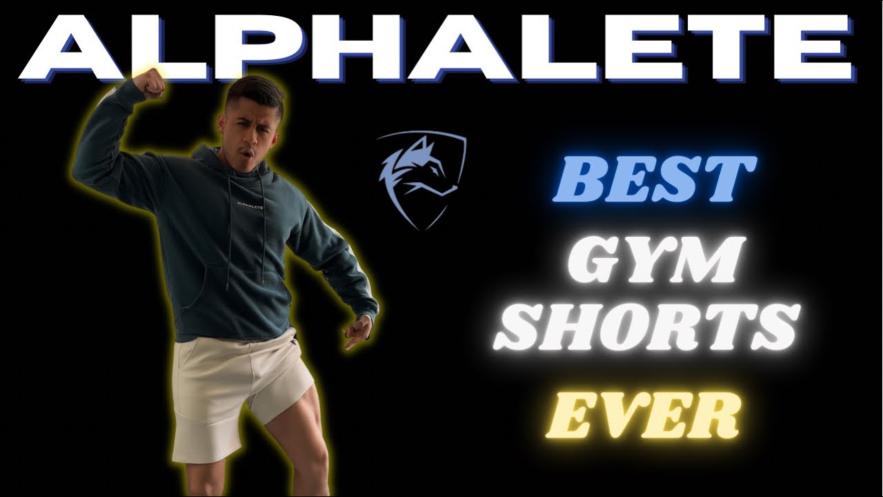 The BEST Gym Shorts EVER 🔥 Men's Alphalete Try On Haul *not