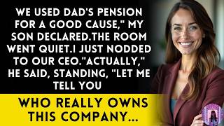 At My Retirement Party, My Family Announced They'd Borrowed My Pension—Then The CEO Stood Up
