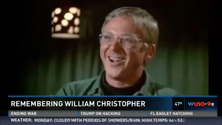 William Christopher:  News Report of His Death - D...