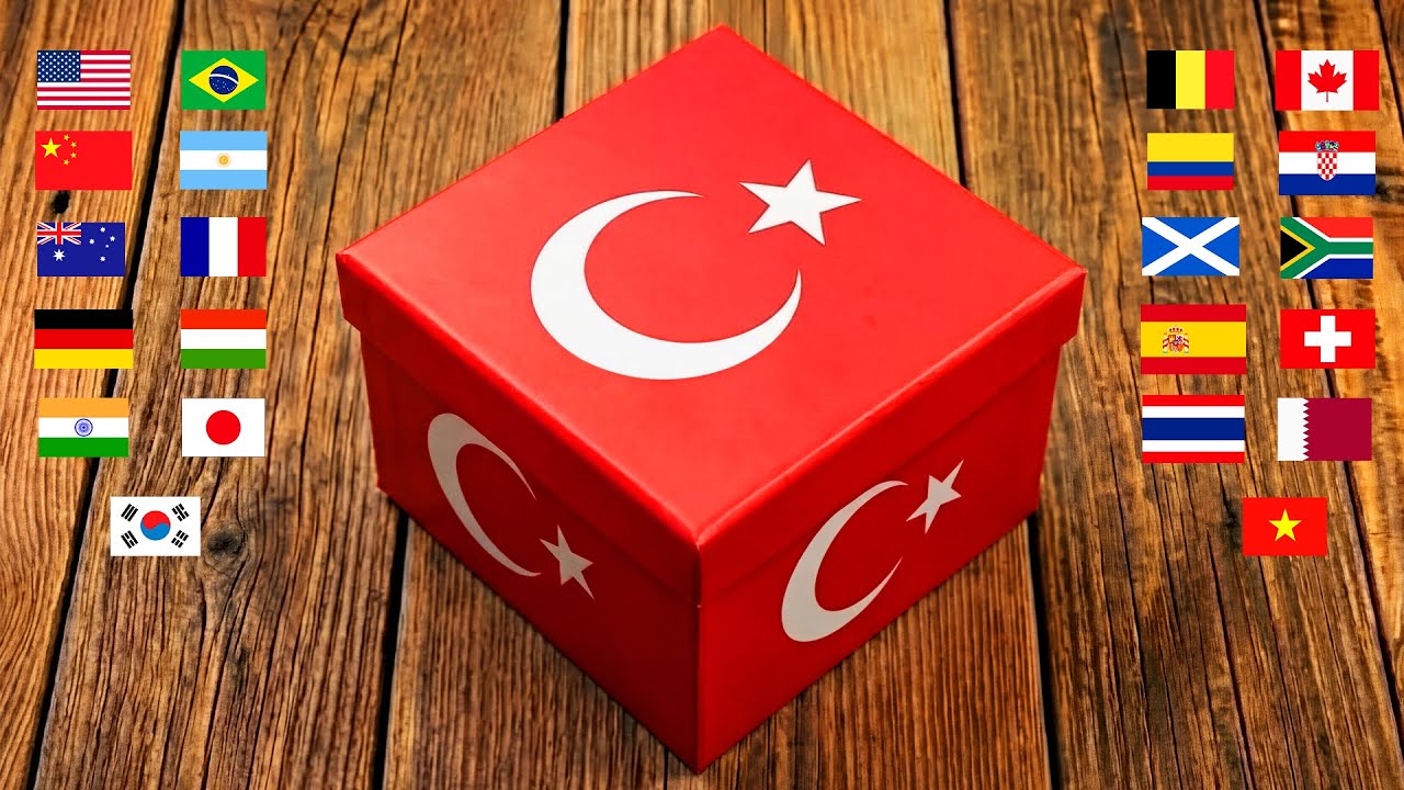 What’s Inside the Flag Gift Box?  Dog Breeds From Different Countrie | Satisfying Country ASMR