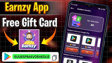 Earnzy App | Free Redeem Code App | Google Play Redeem Code App 2025 | Free Gift Card