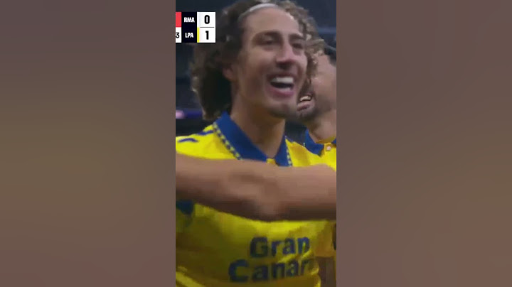 Las Palmas scored within the FIRST MINUTE vs. Real Madrid 😱