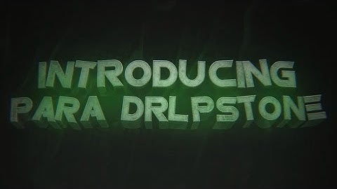 Introducing Para Drlpstone