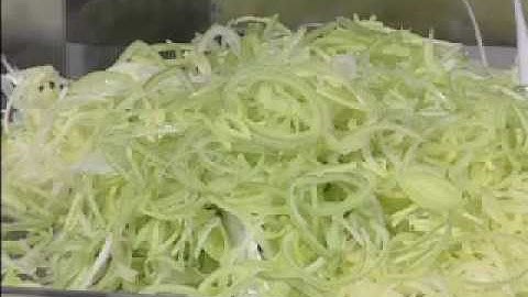 Hobart FP250 1/16" Slicer Plate Slicing Leeks