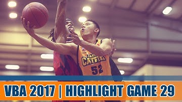 Highlight VBA 2017 || Game 29: Thang Long Warriors vs Cantho Catfish 14/10