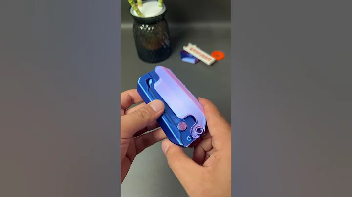 3D Printed Gravity knife #3dprinting