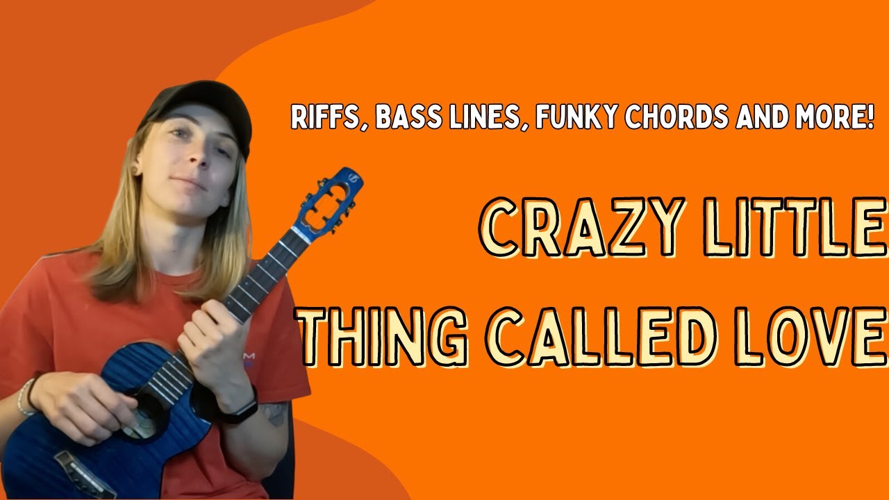 How To Learn Crazy Little Thing Called Love - Easy Ukulele Tutorial