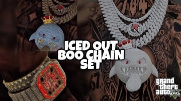 Making A Iced Out Boo Chain Set + More In GTA 5 RP (FiveM) | Blender 3D Modeling